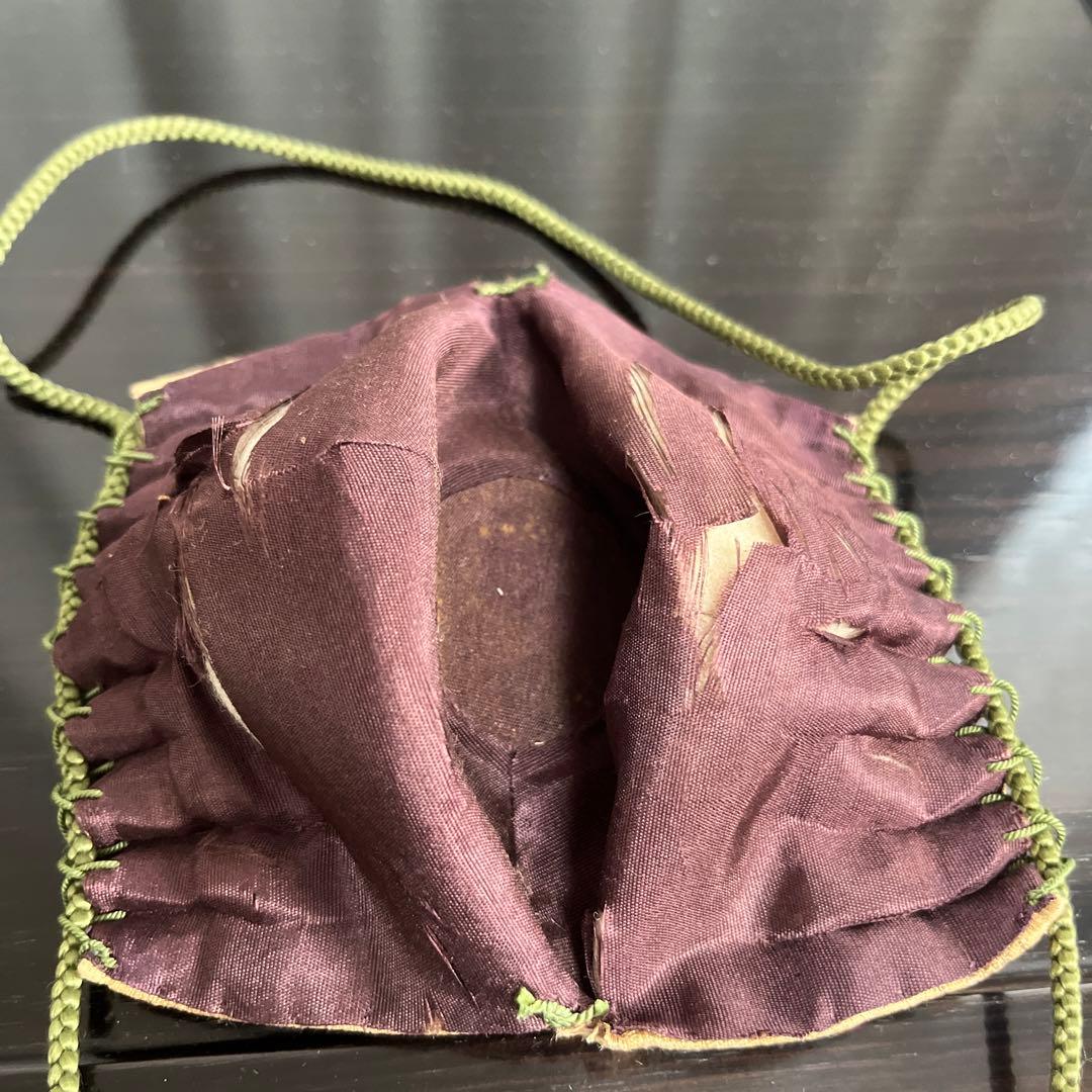 #お値下げしました# 骨董　茶入れ　お仕服有り