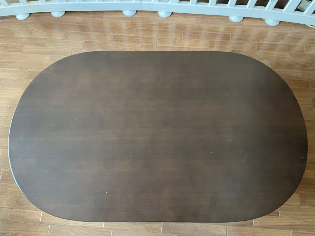 無印　楕円　こたつテーブル