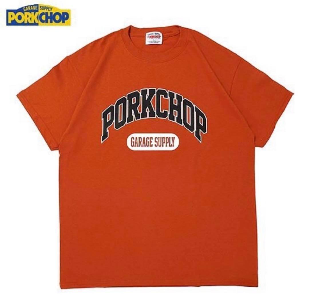 【4点セット】 PORKCHOP ポークチョップ COLLEGE TEE
