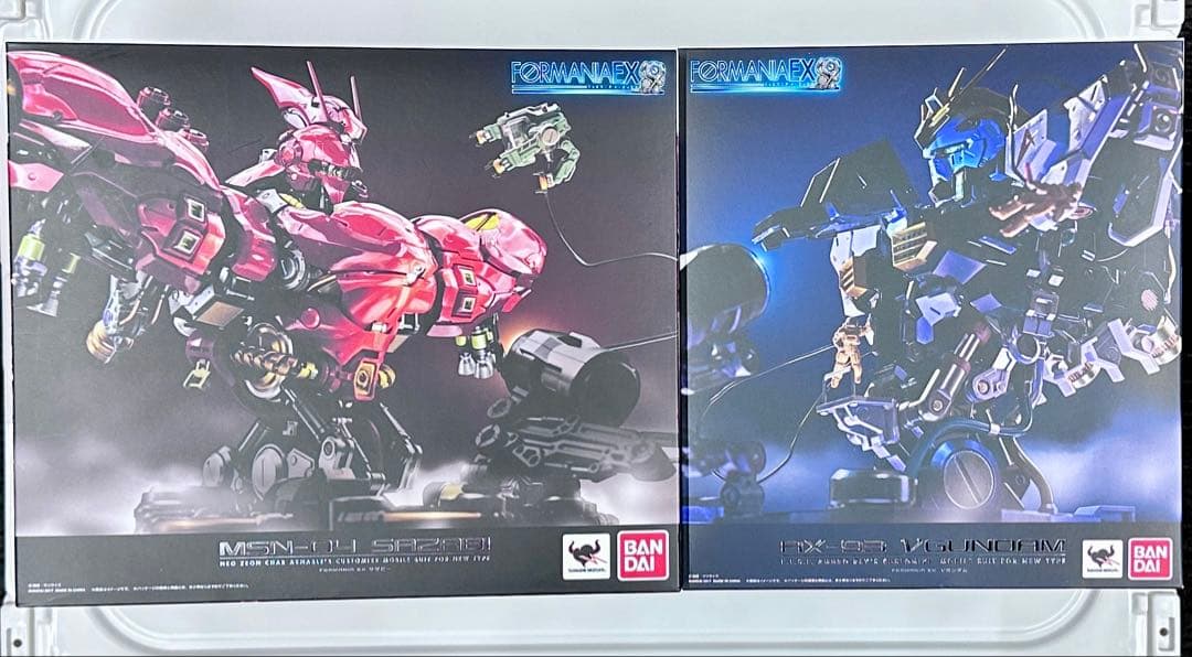 新品 FORMANIA フォルマニアEX νガンダム・サザビー 胸像