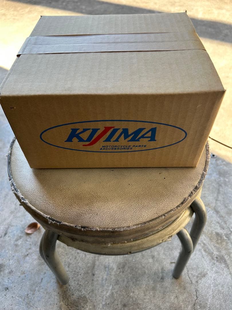 キジマ製GS400/RG250メッキメーターカバー 2個セット(^^)