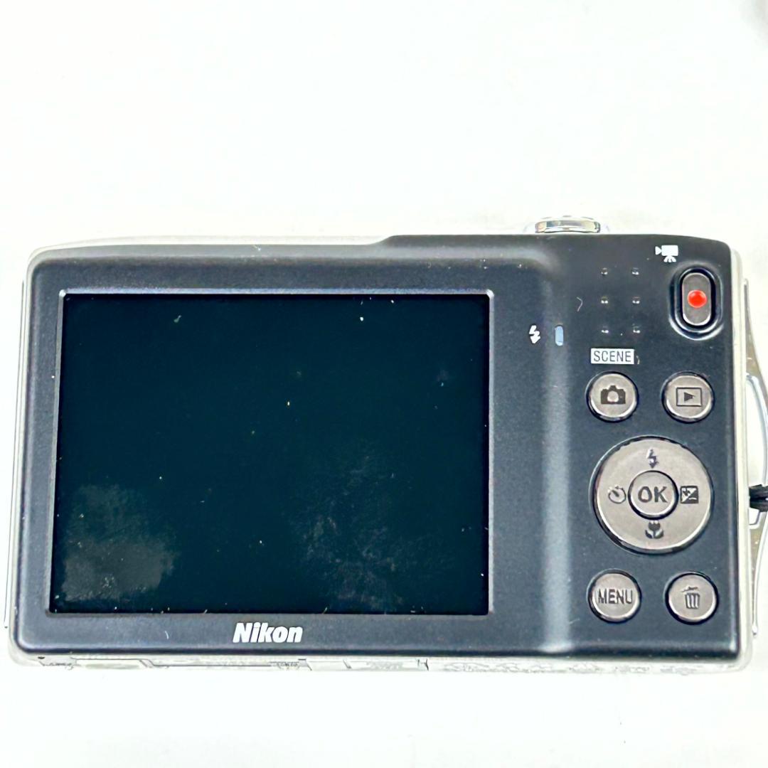 【ジャンク扱い】Nikon COOLPIX S3300 デジカメ　元箱・取説付