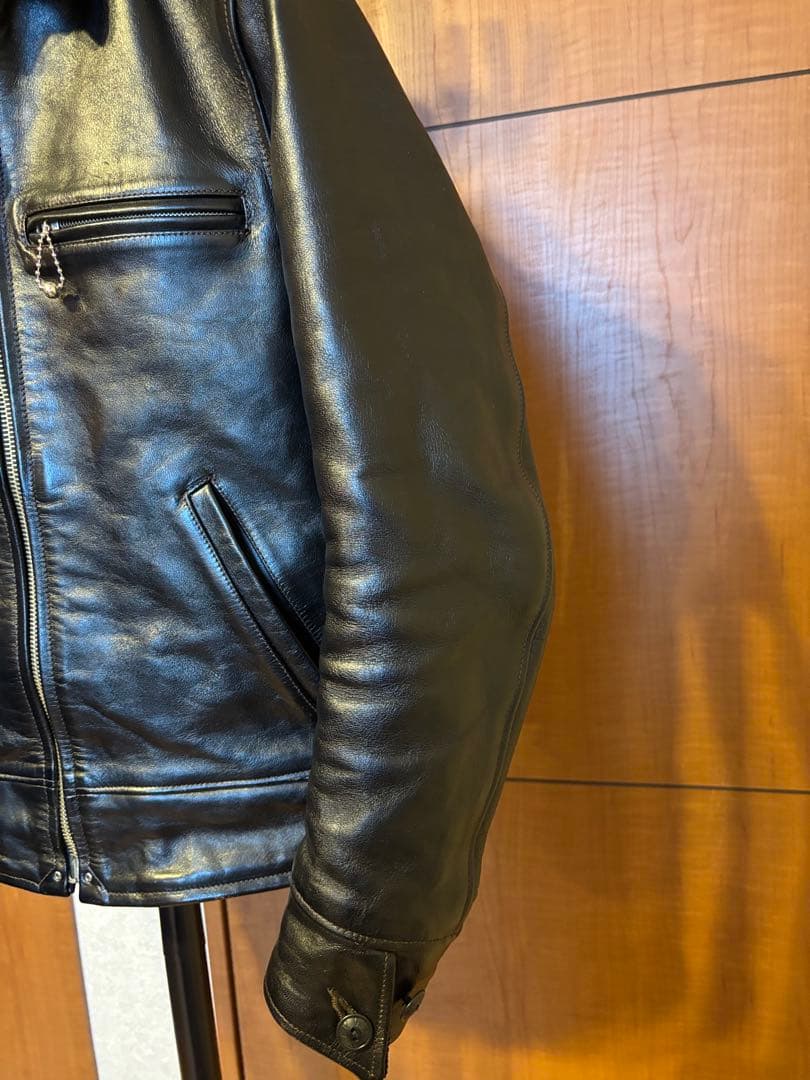 JOE McCOY WAYWORD 30sレザースポーツジャケット 36 馬革