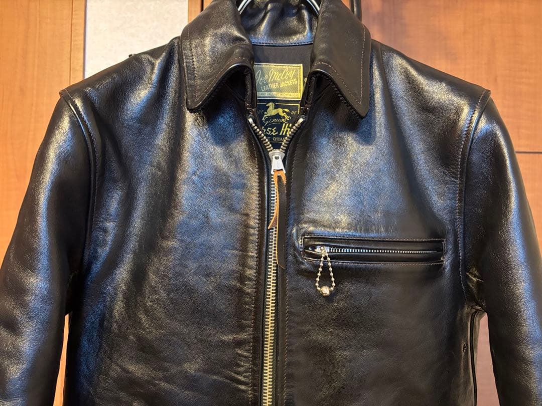 JOE McCOY WAYWORD 30sレザースポーツジャケット 36 馬革