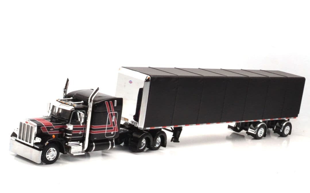 ピータービルト 359 ウィズ　ユーティリティ　トラップトレーラー