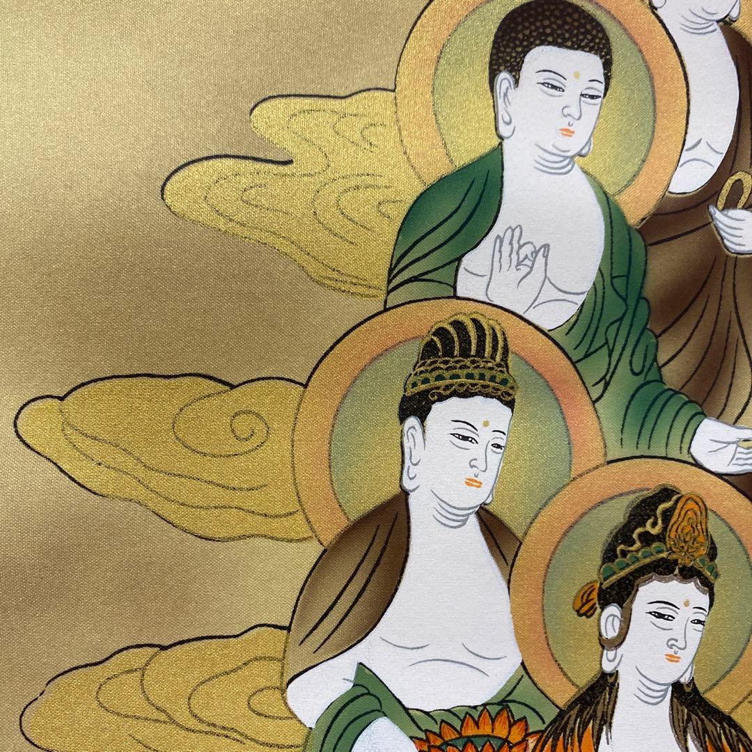 【アウトレット掛軸】仏画 十三仏 5尺(約151cm) M09