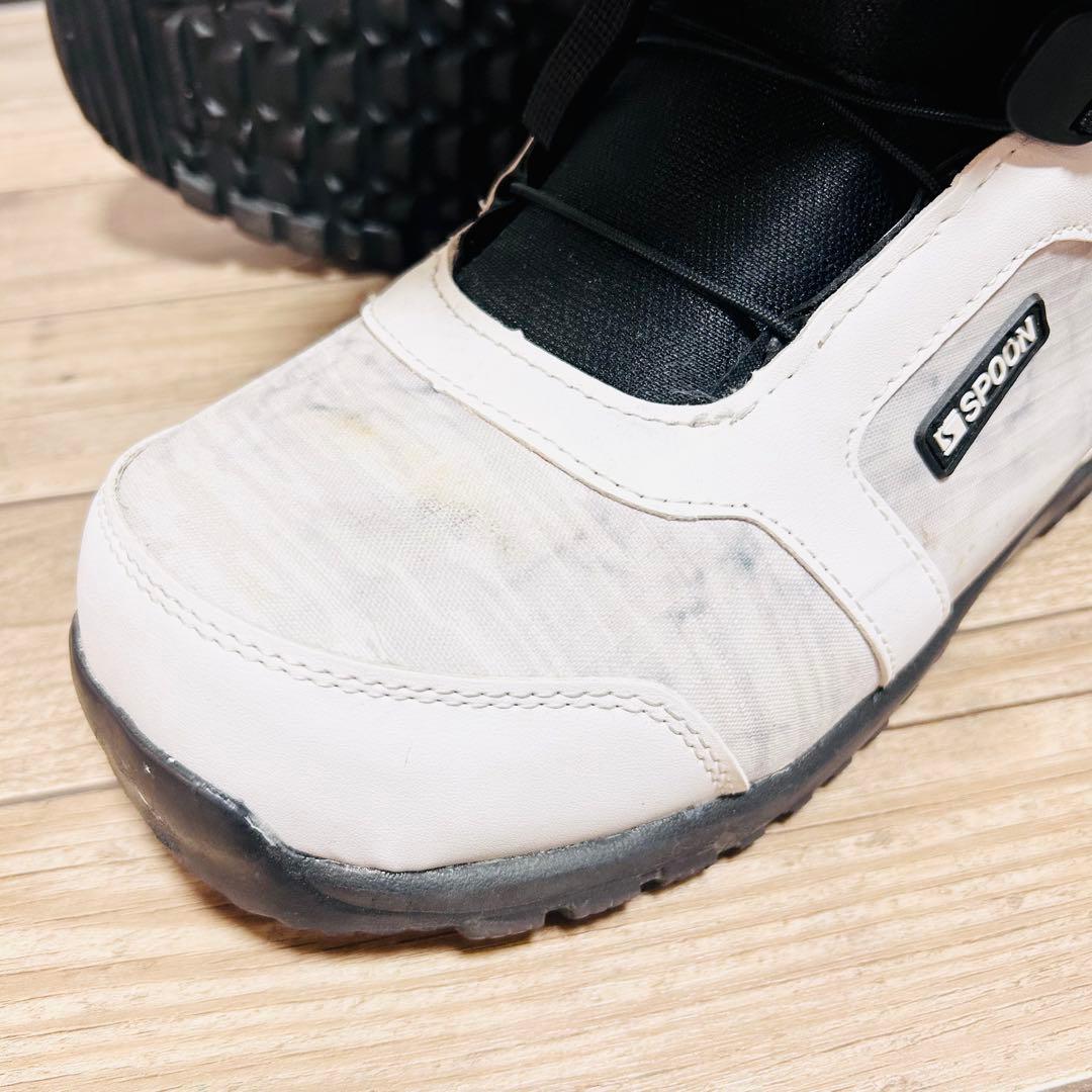 【26.5-27.0cm】SPOON スノーボードブーツ クイックシューレース