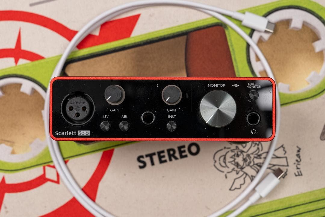 Focusrite Scarlett Solo 3rd Gen インターフェイス