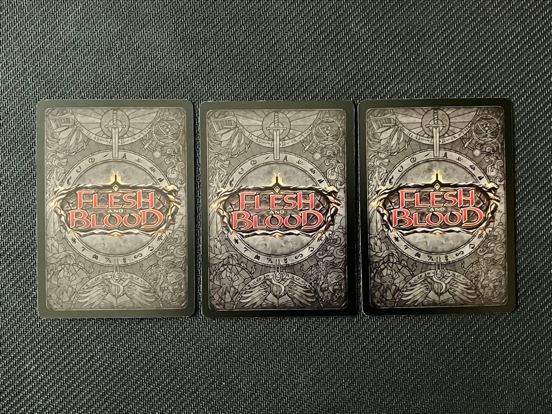 FaB Codex of Frailty 英語版 3枚