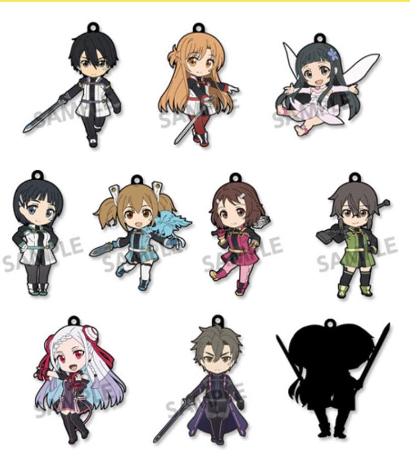 ソードアード・オンライン　トレーディングストラップ　バラ21個　未開封品