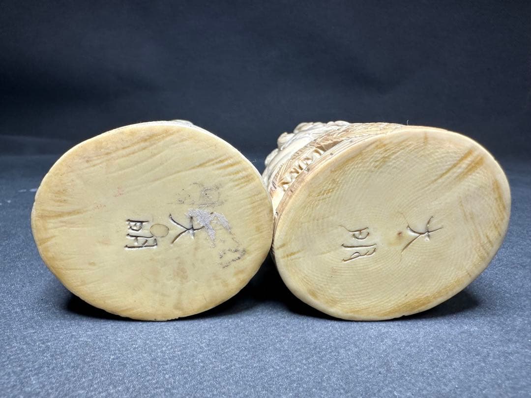 極上　天然素材　アンティーク　置物　骨董　飾り物　古美術品　 細密細工　彫刻