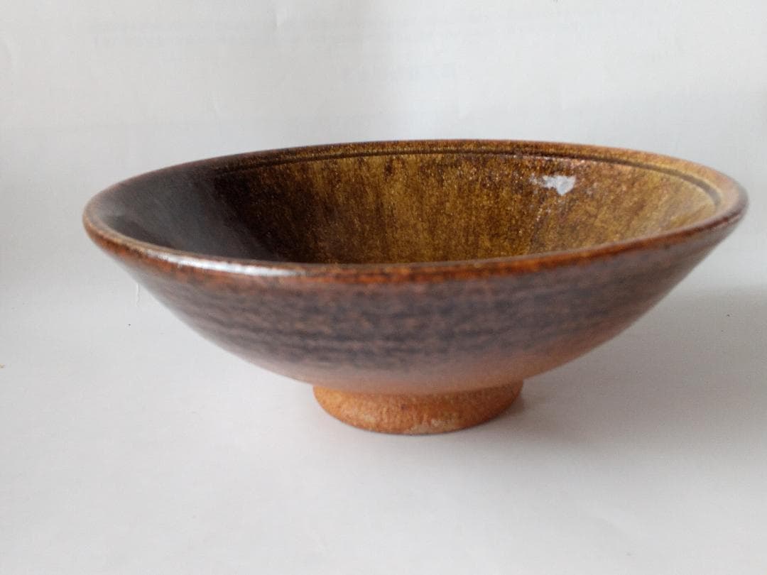 伊賀焼 三田窯 山椒洞 谷本洋 作 茶碗 共箱 共布 栞 茶道具 抹茶碗 新品