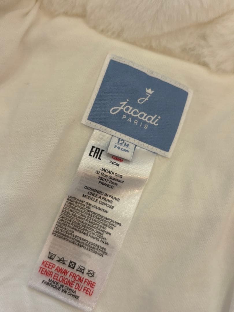 jacadi ベビーボディコート