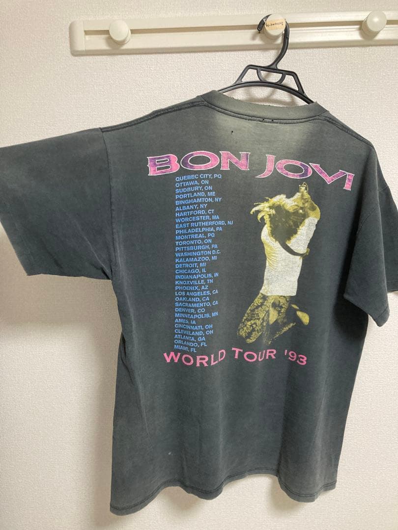 雰囲気◎1993 BON JOVI Keep The Faith Tシャツ XL