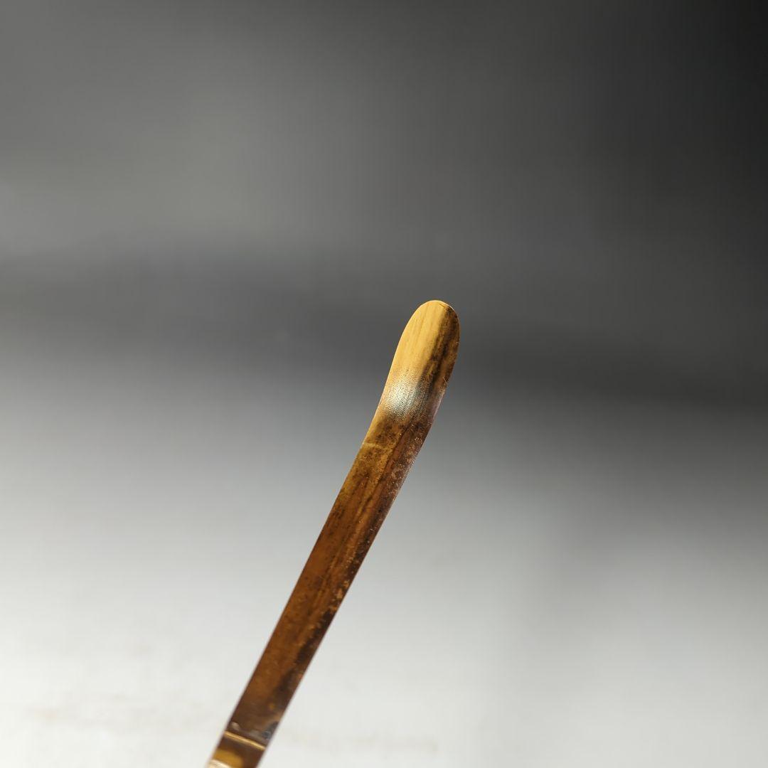 イ529 茶杓『大徳寺　立花大亀　極箱』『銘　花曇』『竹下削　稲尾誠中斎』茶道具