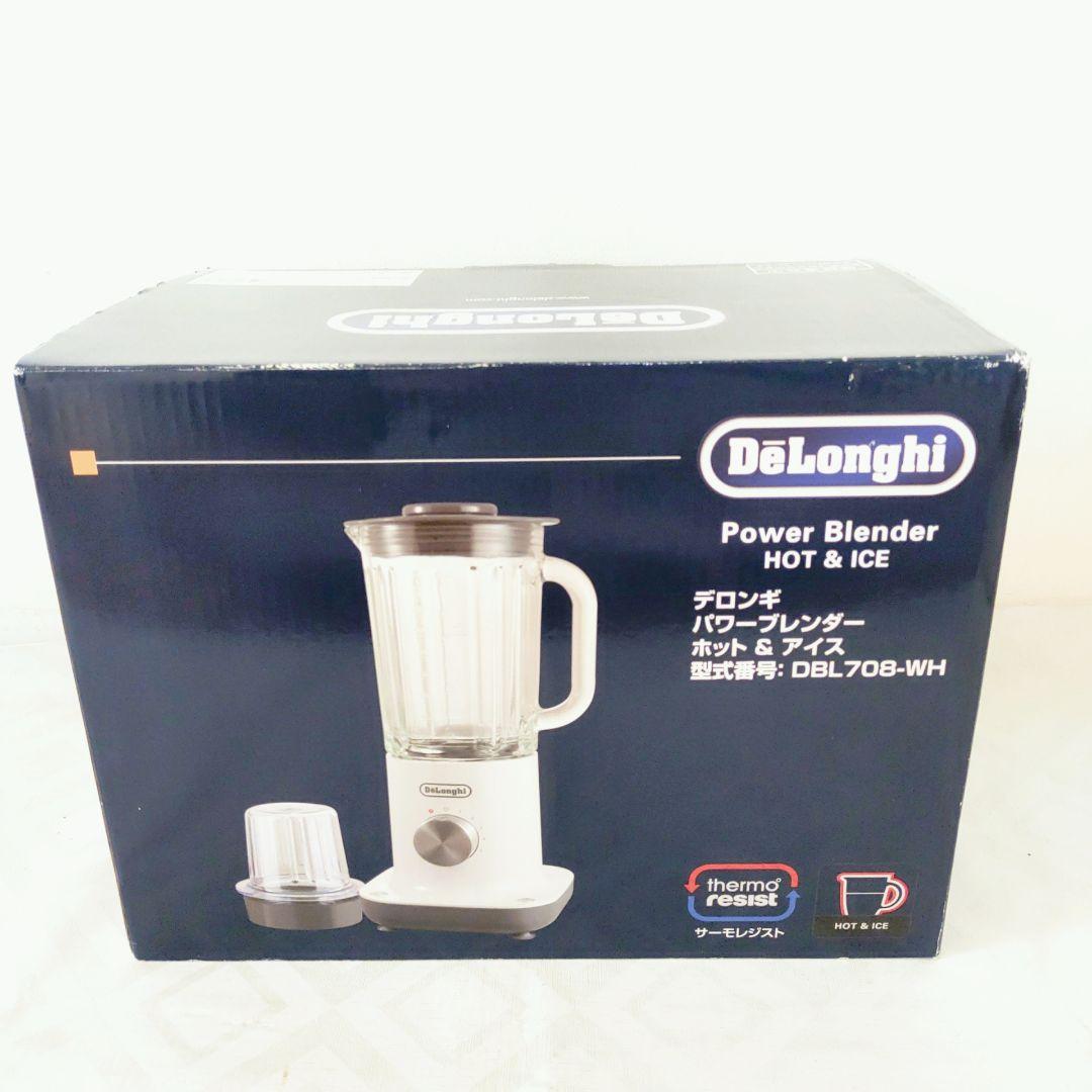 【未使用】デロンギ パワーブレンダー ホット & アイス DBL708-WH