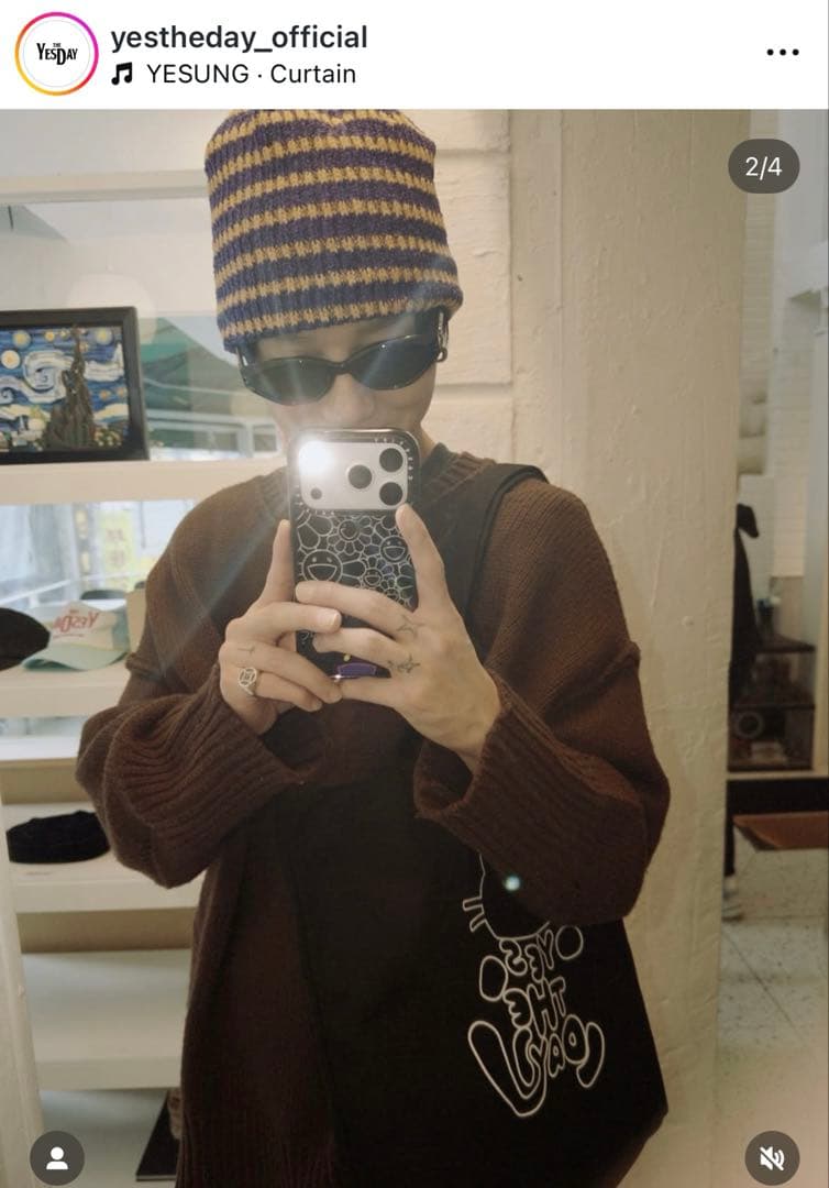 super junior イェソン mouse rabbit バッグ 黒