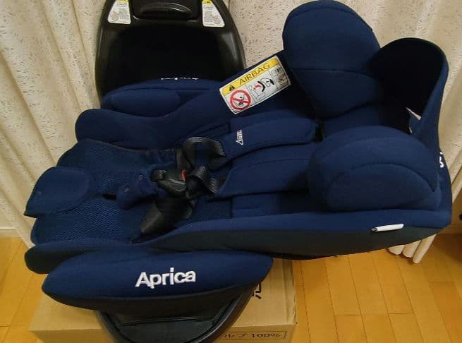 Aprica ディアターン プラス ISOFIX AB ネイビー