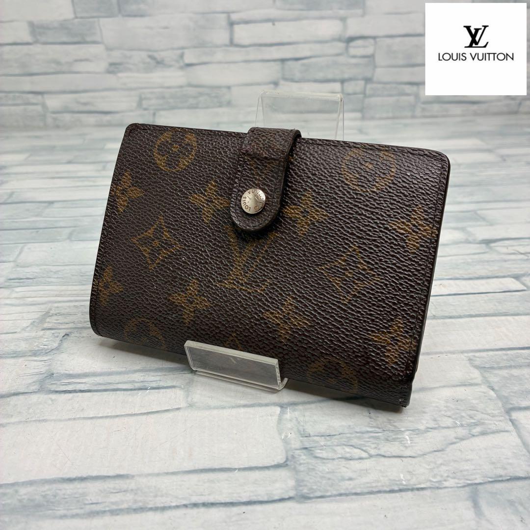 50 LOUIS VUITTON ルイヴィトン　二つ折り財布　がま口　aj8