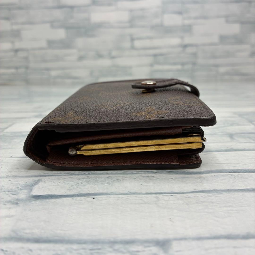 50 LOUIS VUITTON ルイヴィトン　二つ折り財布　がま口　aj8