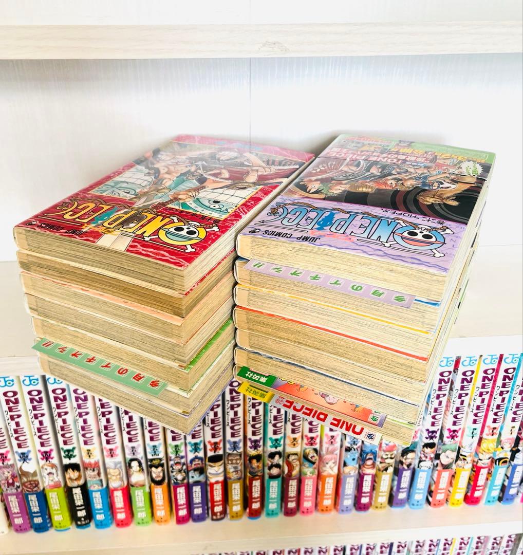 ONE PIECE 全巻　1〜112巻　　2〜112巻初版　シュリンク付きあり