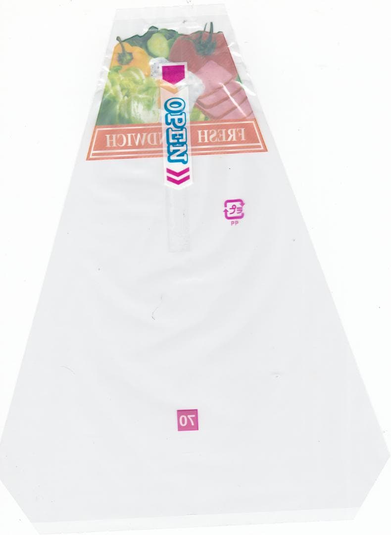 超特価 三角サンドイッチ袋CH三角サンド袋70mm幅 ５円／１枚　６０００枚箱