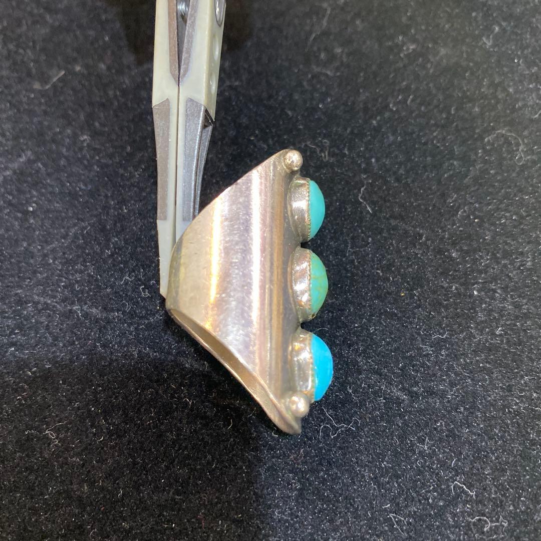 ゴローズ　ターコイズ付きシルバーリング