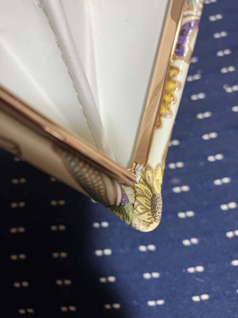 文庫屋大関　天溝がま口　ひまわり