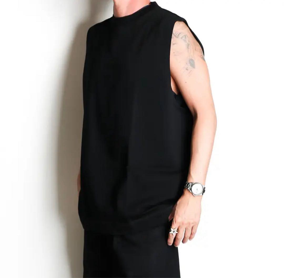 N.HOOLYWOOD ノースリーブTシャツ ブラック エヌハリ オーバーサイズ