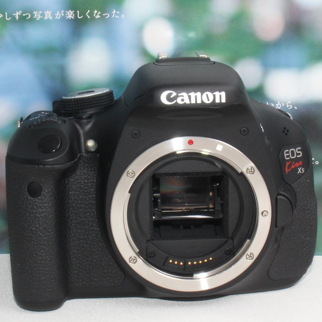 ❤️新品カメラバック付❤️Canon EOS kiss x5 超望遠ダブルズーム