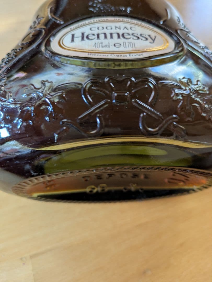 ヘネシー　コニャックX.O 金キャップ　未開封
