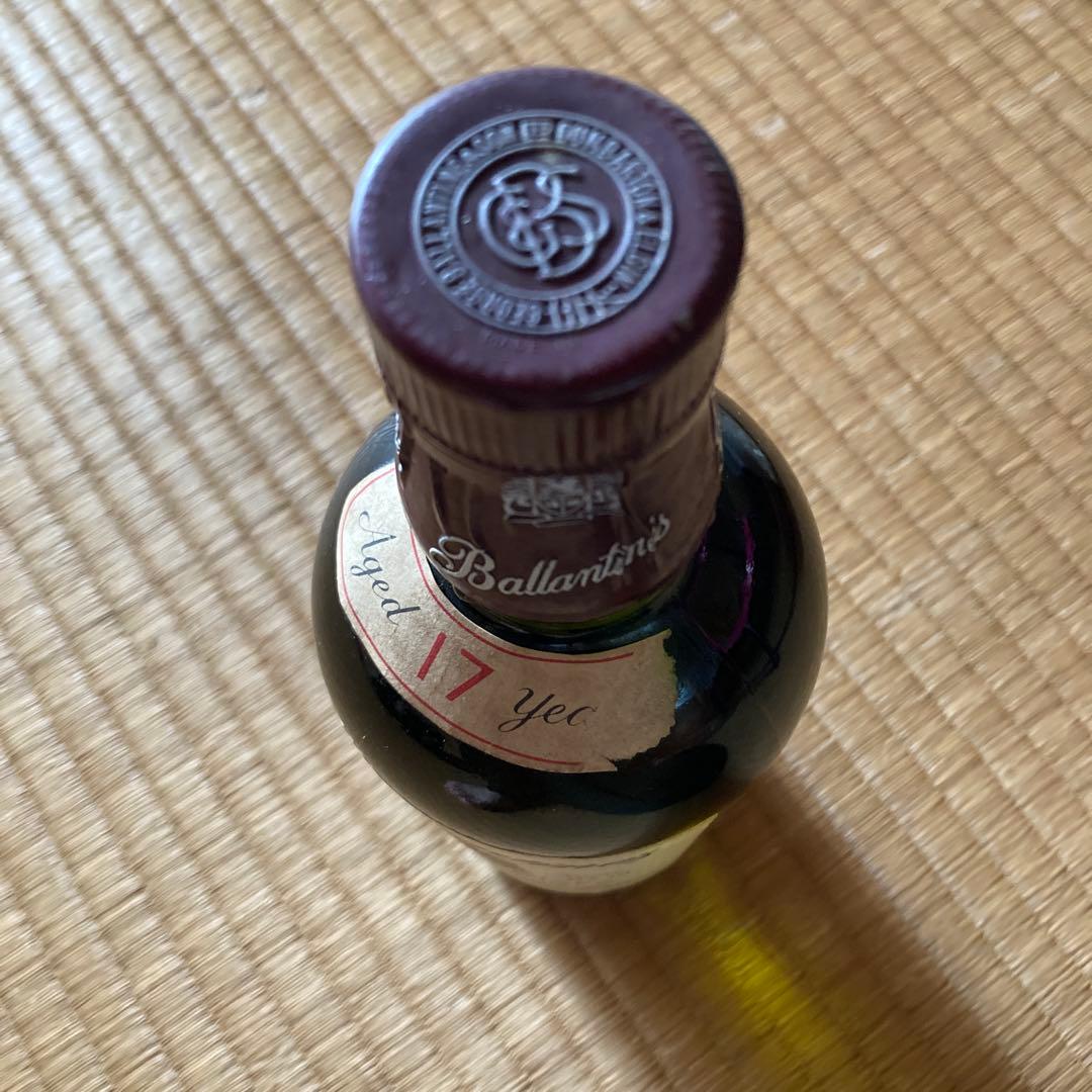 【未開栓】古酒 バランタイン17年 ベリーオールドスコッチ