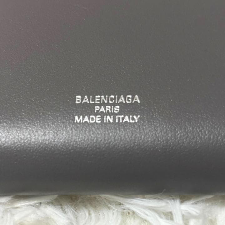 【タグ付き・未使用】BALENCIAGA バレンシアガ パース グレー