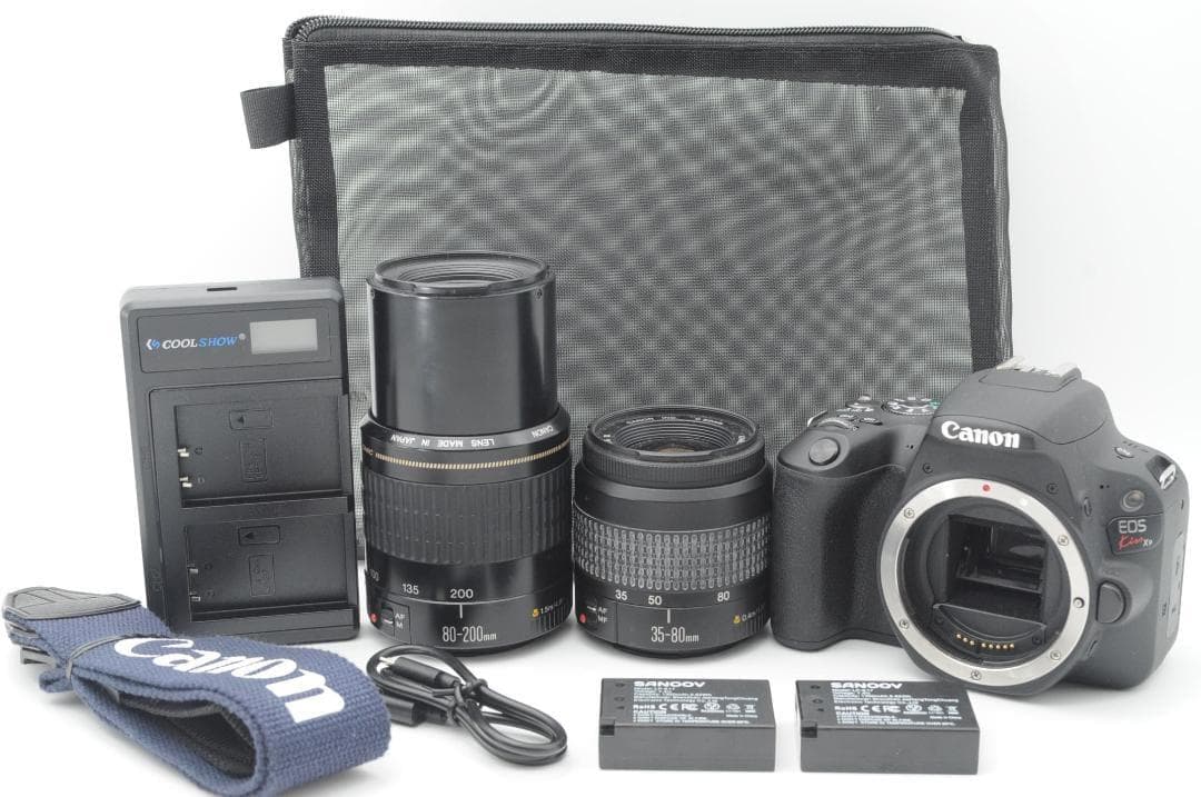 ●新品級③●冬ボーナスSALE● Canon EOS Kiss x9 ダブル