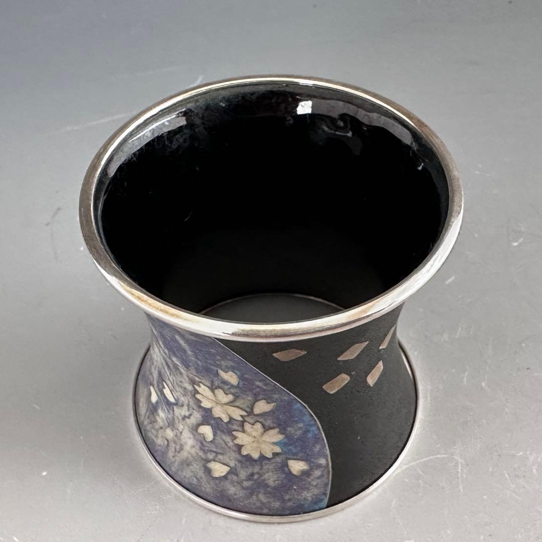 茶道具　泥七宝　雪月花　蓋置　上沼緋佐子　共箱　山形　陶芸　茶会　棚