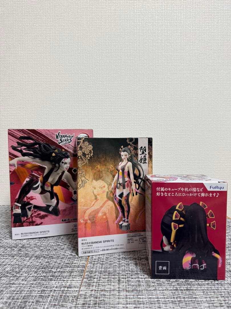 鬼滅の刃 堕姫＆妓夫太郎 Vibration Stars含むフィギュア9体セット