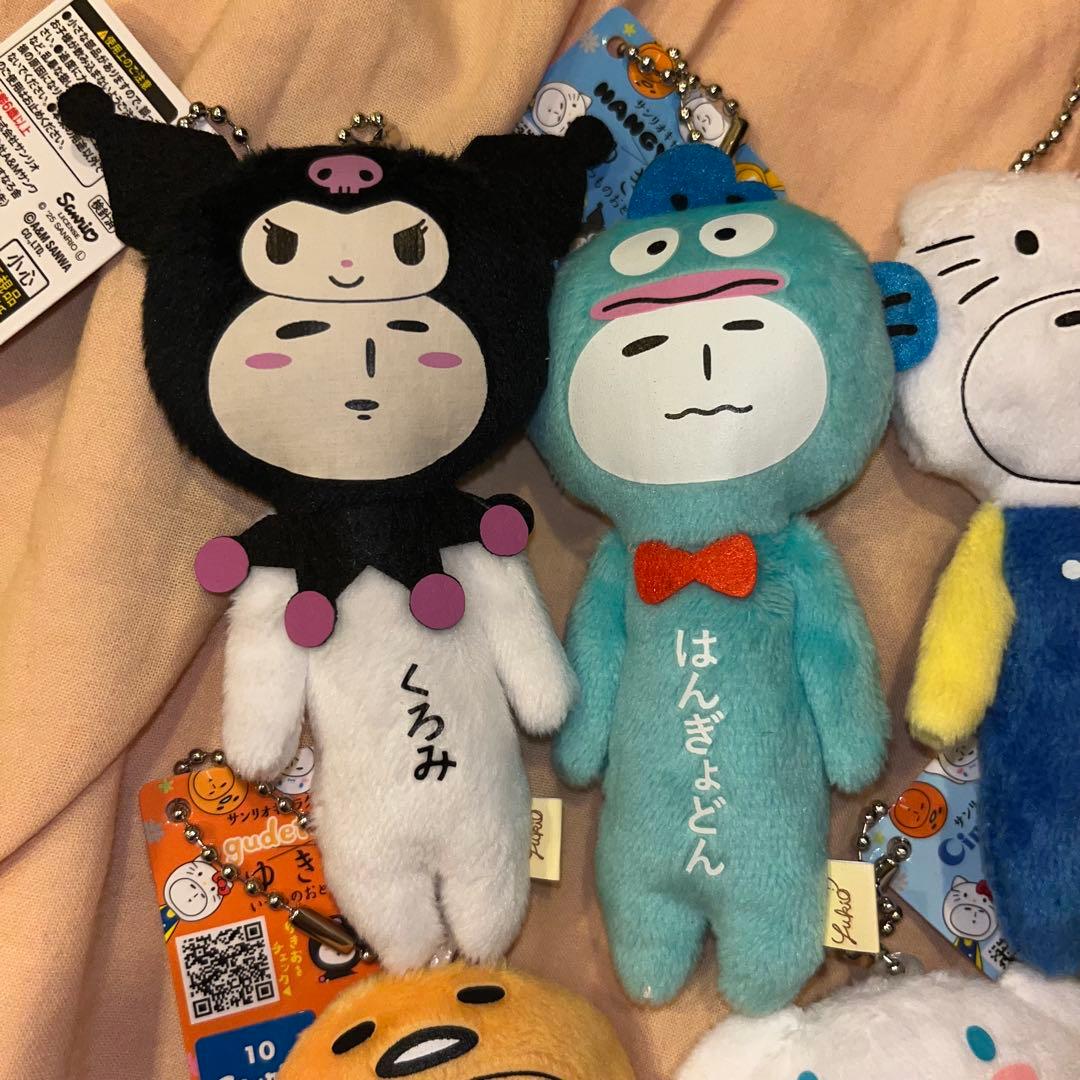 ゆきお　マスコット　サンリオキャラクターズ×ゆきお　全7種セット