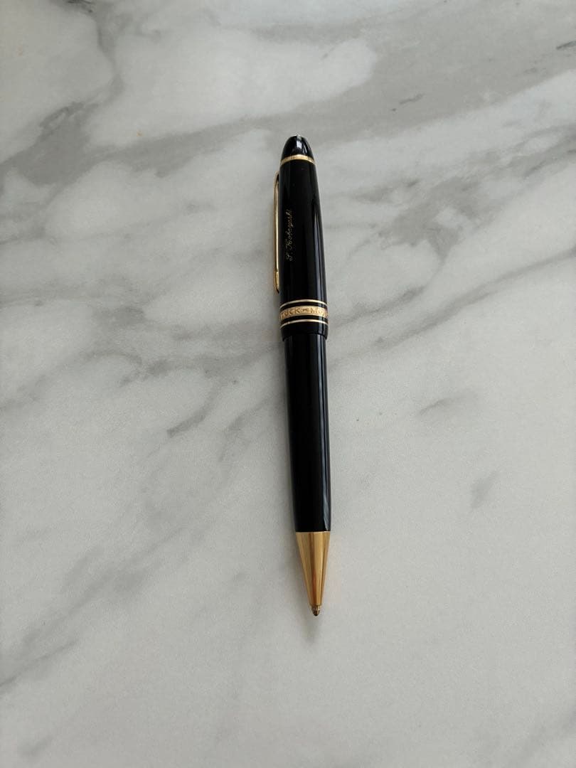 モンブランボールペン マイスターシュテュック ル・グラン ★ブラック★現状品