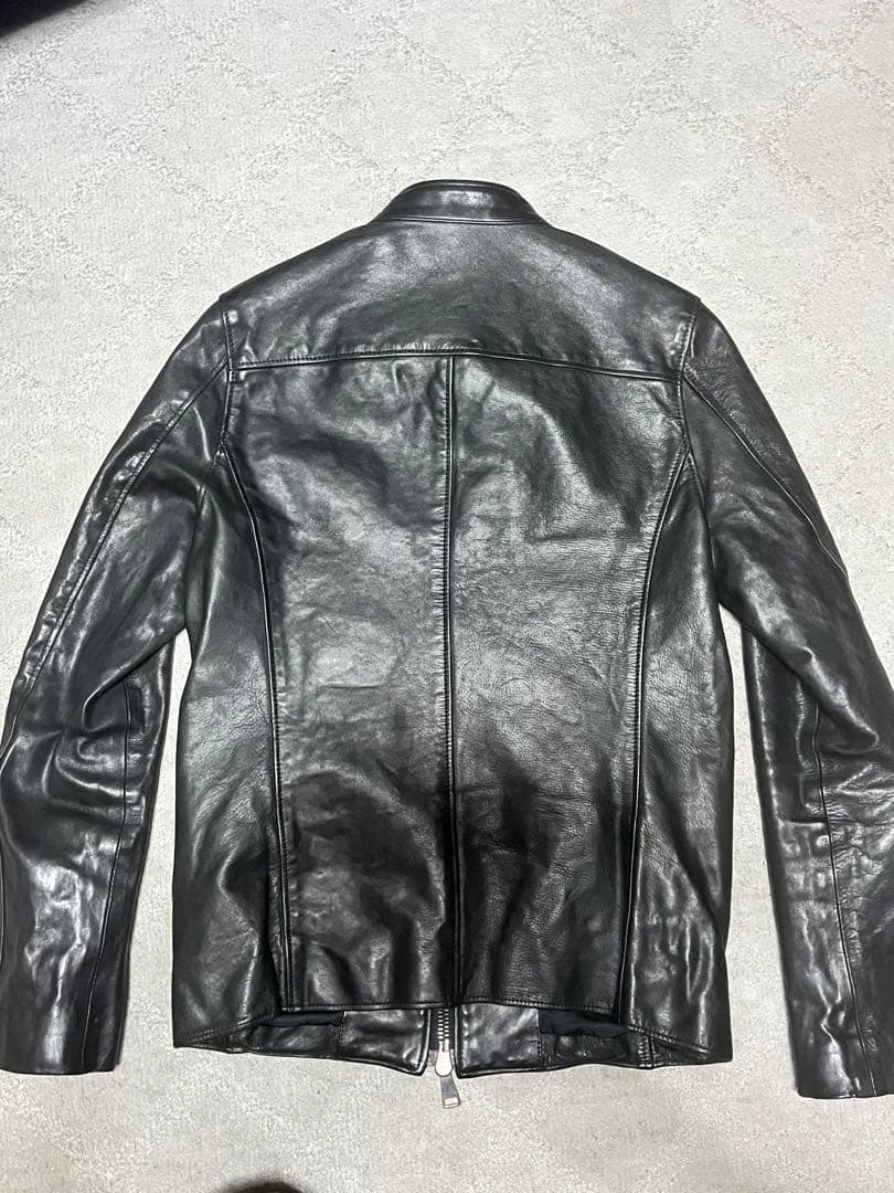 wjk ホースレザーシングルライダース