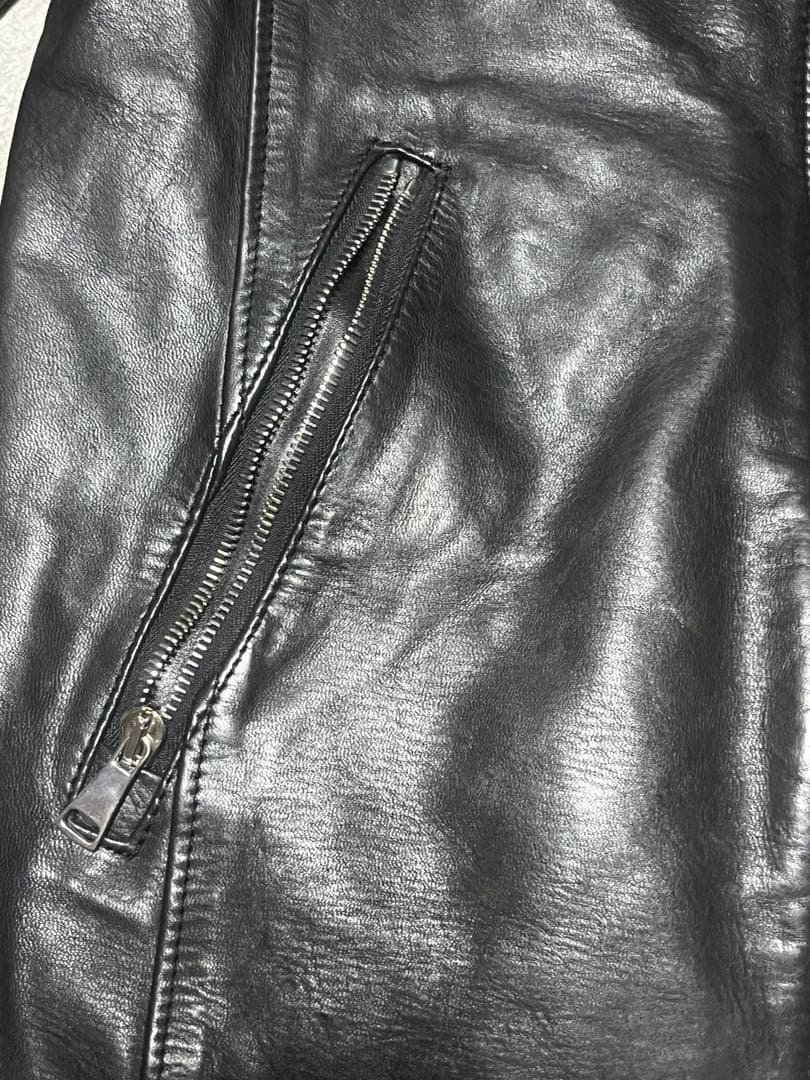 wjk ホースレザーシングルライダース