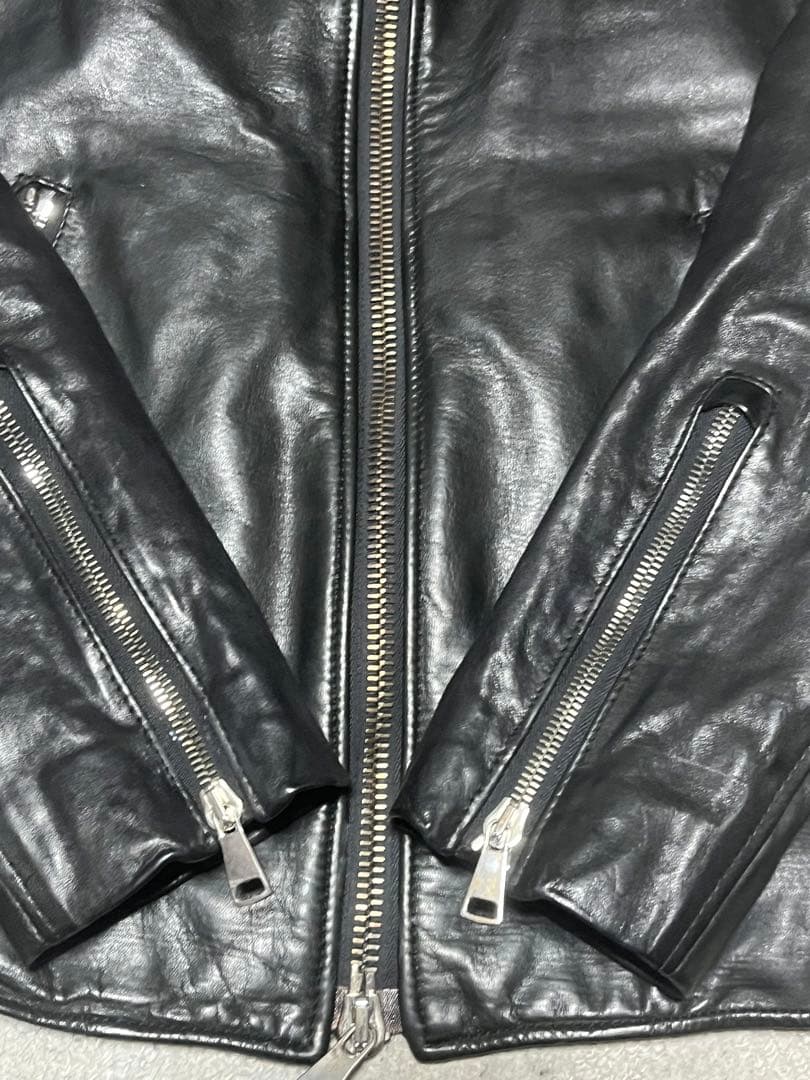 wjk ホースレザーシングルライダース