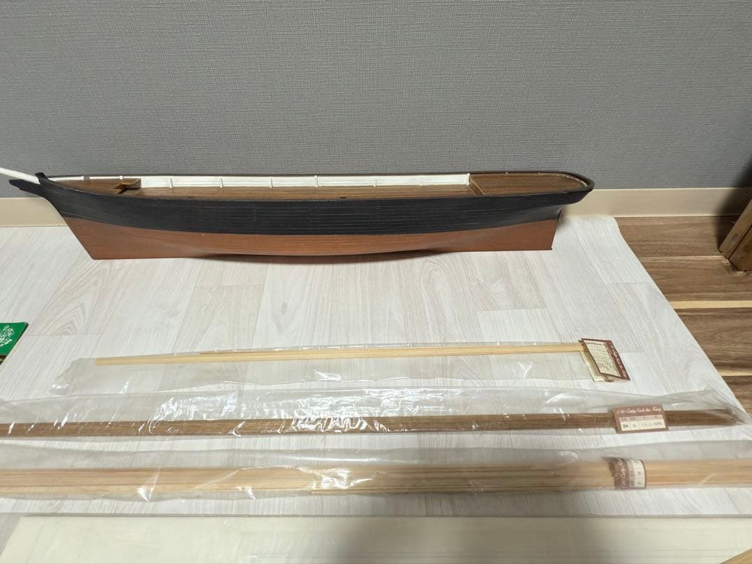 未開封品　カティーサーク　ザ・キング　木製キット　1/80 帆船模型