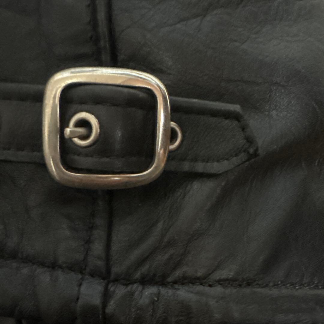 美品‼️新型schott141 42インチシングルライダース　インナーボア付