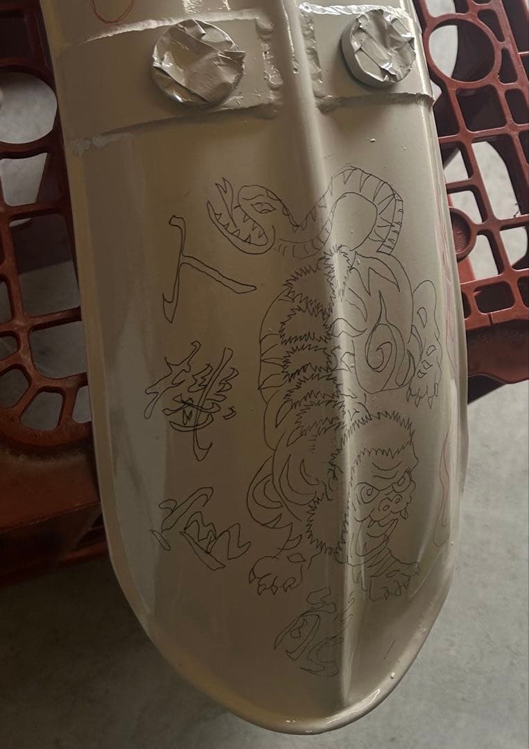 ほ*様 大幅値下げ！SRピーナッツタンク・リアフェンダーセット