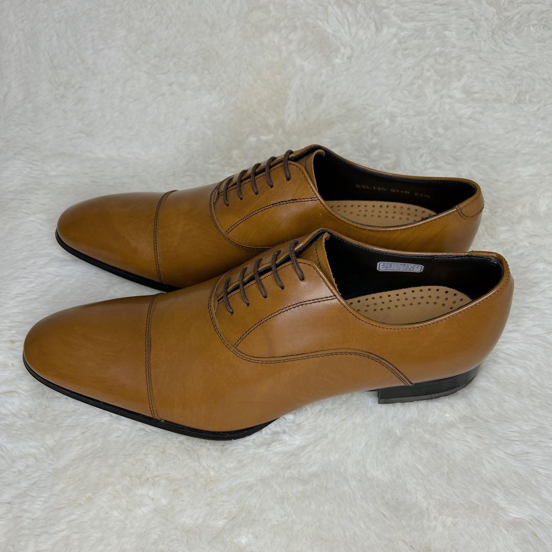 ✨極美品✨リーガル 011R ストレートチップ 内羽根 ライトブラウン 24.5