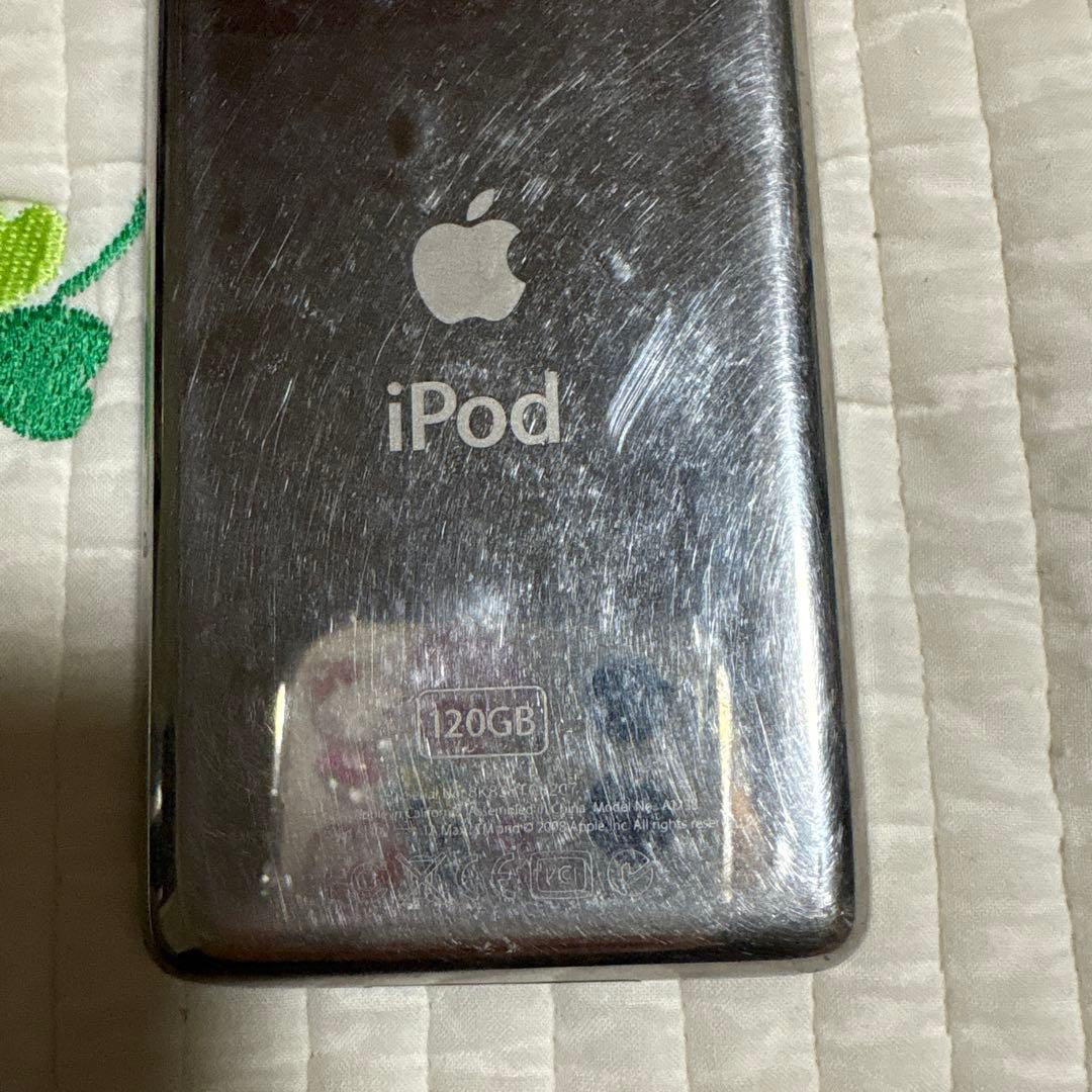 （ジャンク品）Apple iPod 120GB ブラック