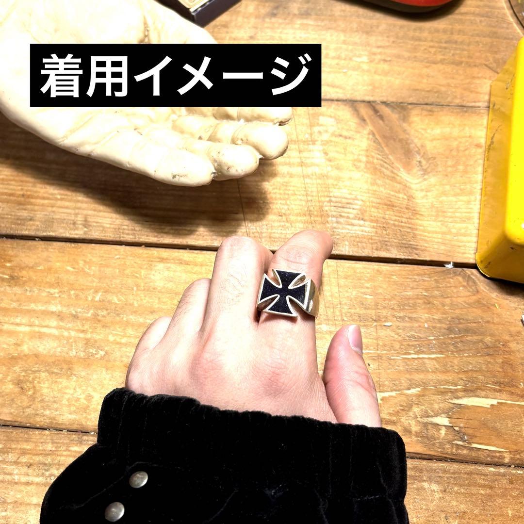 vintage アイアンクロス シルバー925 リング