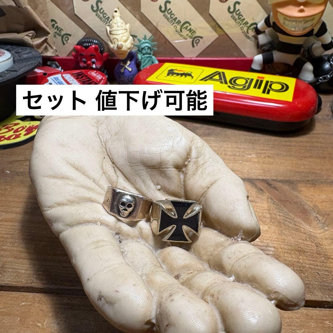 vintage アイアンクロス シルバー925 リング