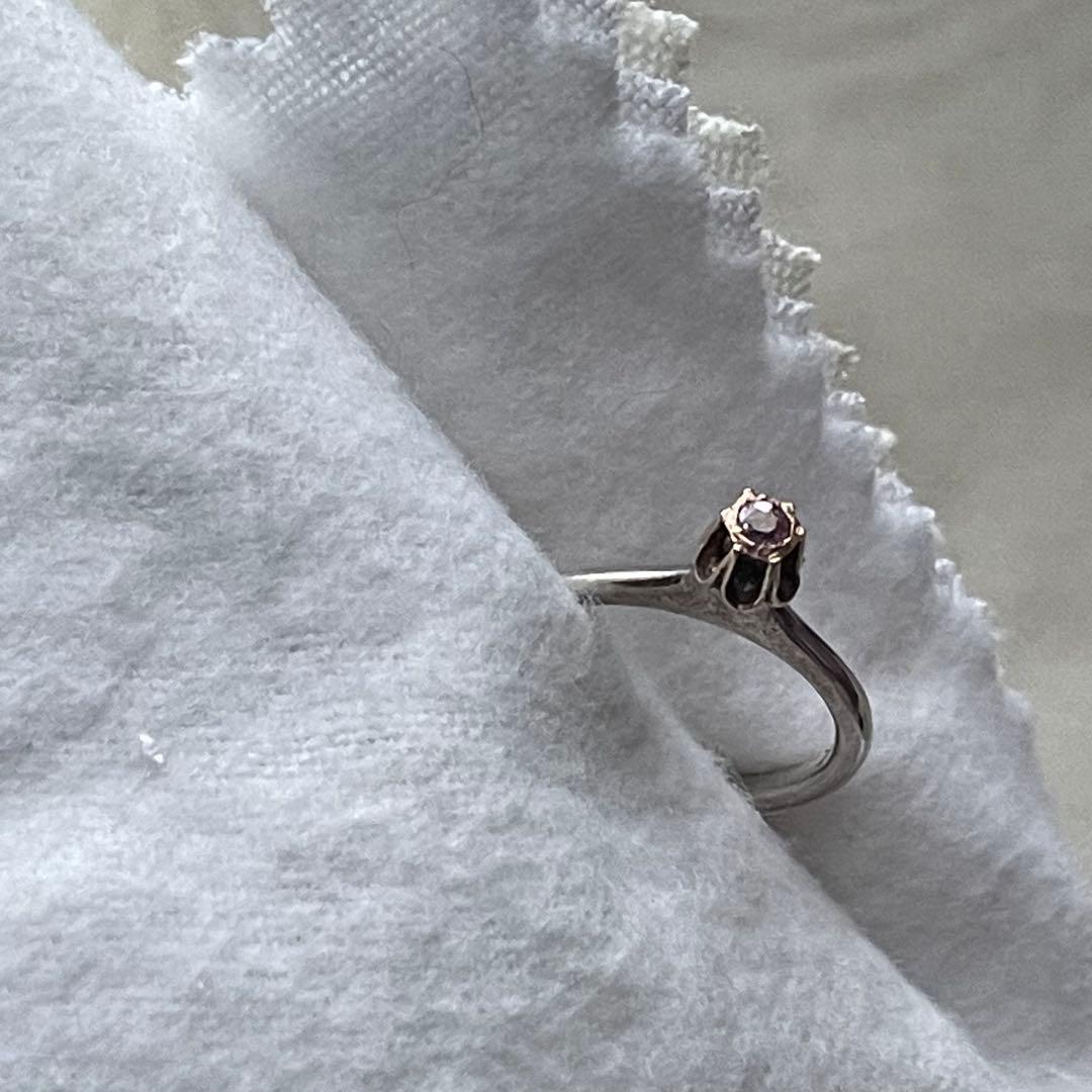 Rosa Maria ピンクサファイア シルバーリング