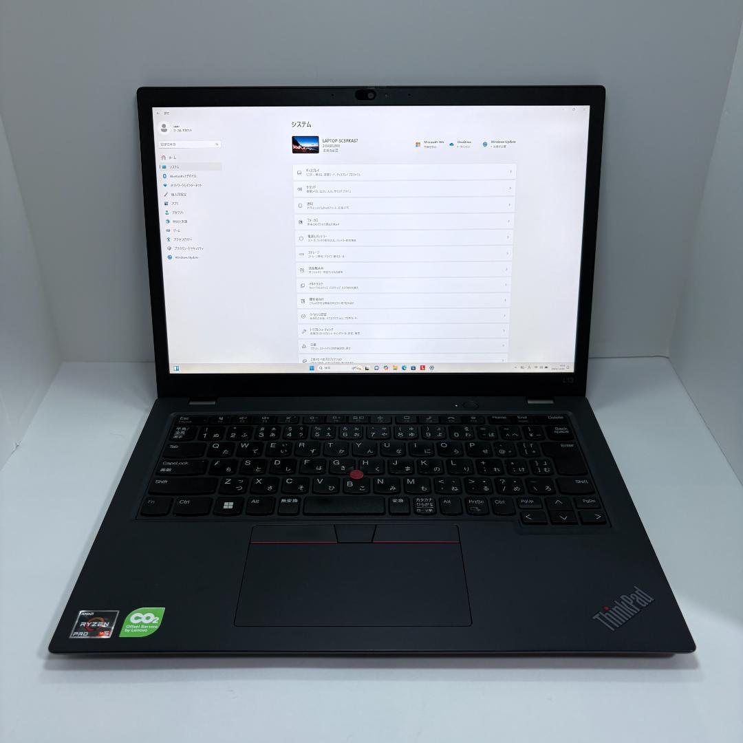 Lenovo ThinkPad L13 Gen3 2022年 保証残あり